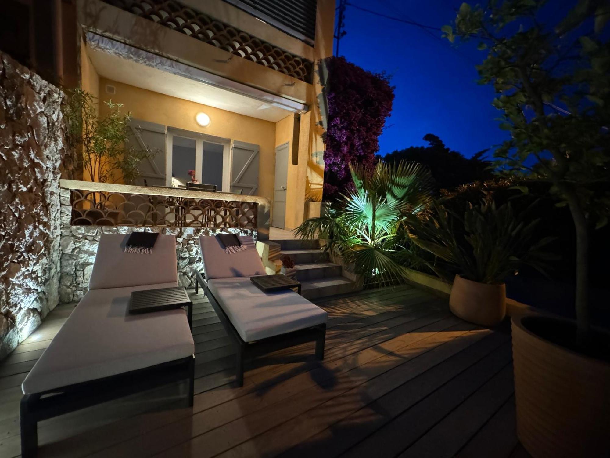 Confortable T2 Vue Mer Avec Terrasse Amenagee Et Parking Prive, Plage Et Port A Pied Sanary-sur-Mer Dış mekan fotoğraf